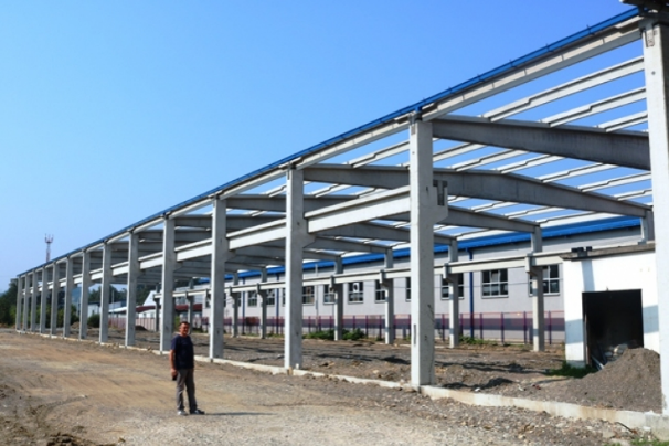 Construction of manufacturing hall nr. 2.